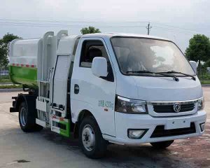 程力牌CL5040ZZZBEV型純電動(dòng)自裝卸式垃圾車